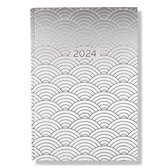 Agenda 2024 - Agenda hebdomadaire 7J/2P - Hardcover A5 - 15x21cm