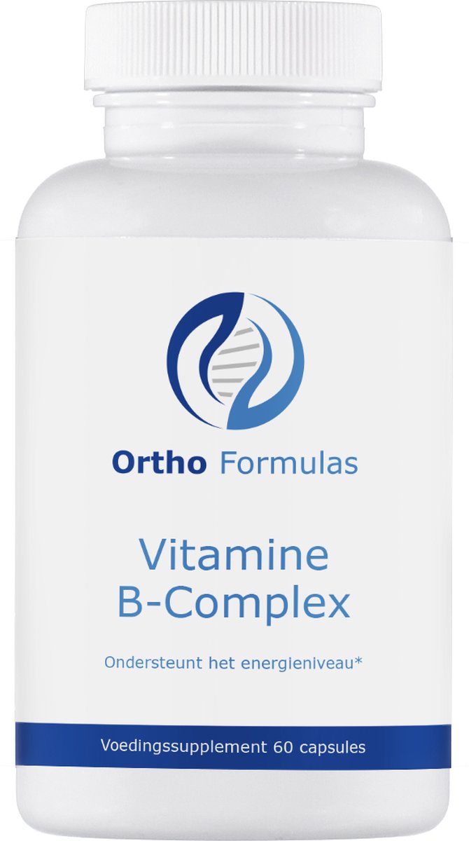 Goedkoopste Vitamine B-complex - 60 capsules - energie - concentratievermogen - immuunsysteem - vegan