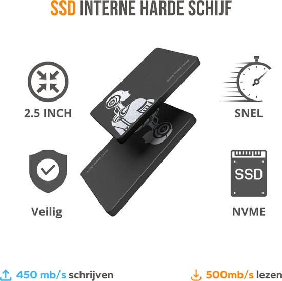 DM - Disque dur SSD interne - SSD 256 Go - SSD Sata 3 NVMe - 2,5