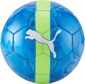 Puma voetbal Cup II hologram - Maat 5 - blauw/groen