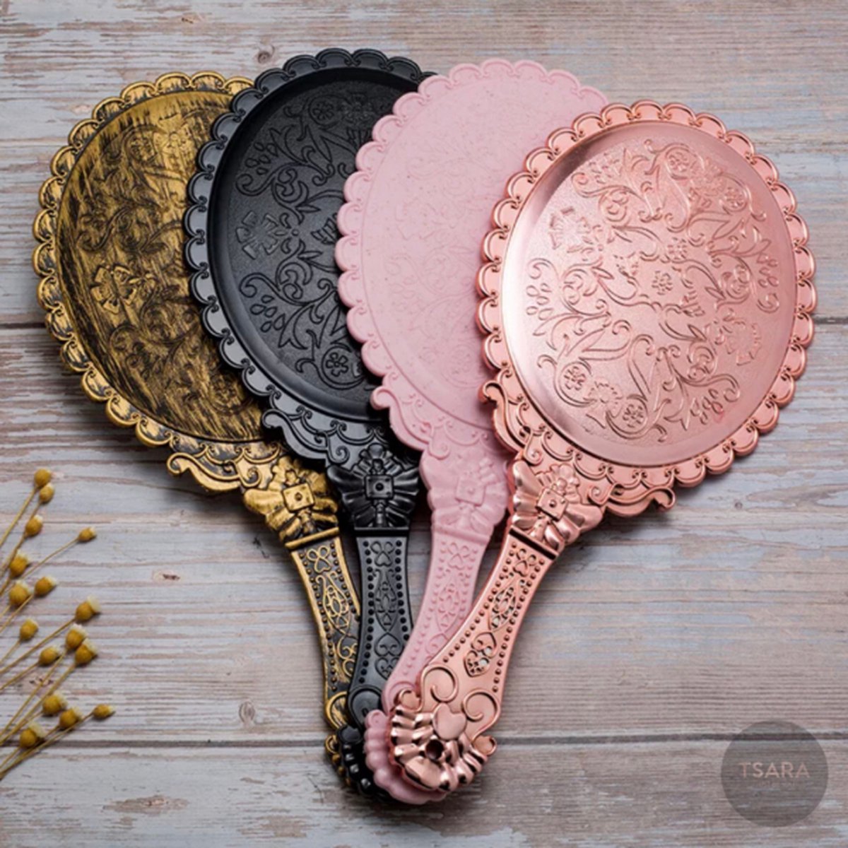 Goedkoopste TSARA Spiegel Barok Rose Shine