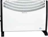 Suntec Heat Flow 2000 - Convecteur de chauffage | 2000 watts | Pour pièces jusqu'à 60 m³ (~25 m²) | 3 réglages de chaleur | Thermostat réglable | Autonome et mural