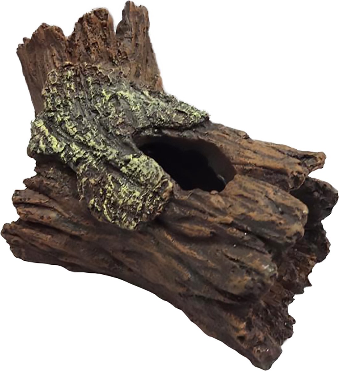 Duvoplus - Aquariumdecoratie - Vissen - Decoratie Boomstronk 14x8,5x9cm - 1st