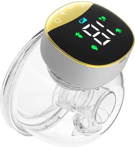 Rixora®Borstkolf Handsfree Handkolf - Elektrische Borstkolf - Draadloze Kolf - Borstpomp Dubbel- Gebruiksvriendelijk & BPA-Vrij