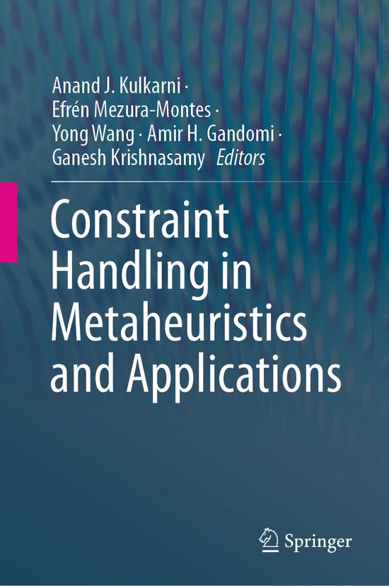 Constraint Handling in Metaheuristics and Applications - cover