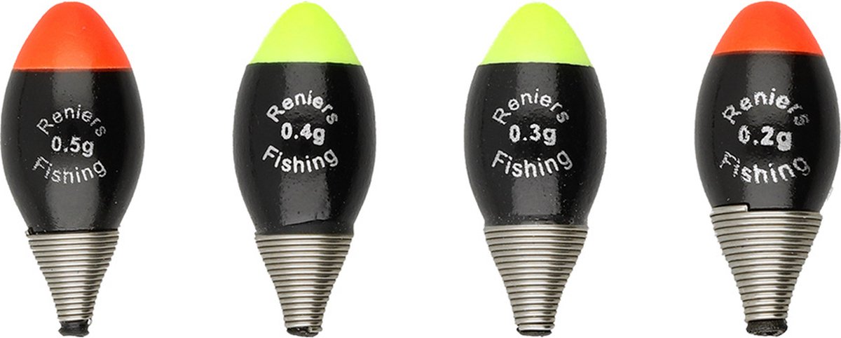 Reniers Fishing Dobber Jigger RF 43 – Topklasse Jigger Dobber voor Karper en F1 - Kleur: rood,Maat: 0.30g