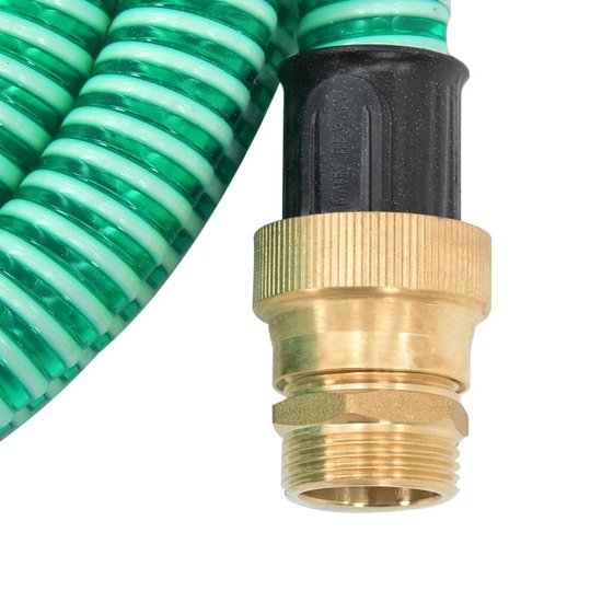 vidaXL Slang plat 1,5'' 50 m PVC, waterslang, pompslang, irrigatieslang