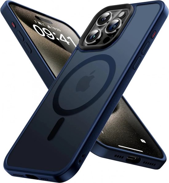 Coque Magnétique pour iPhone 15 Pro Max [Compatible avec MagSafe