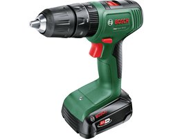 Bosch Home and Garden 06039D810C Accu-klopboor/schroefmachine 18 V 1.5 Ah Li-ion Incl. accu, Incl. lader, Incl. koffer,
