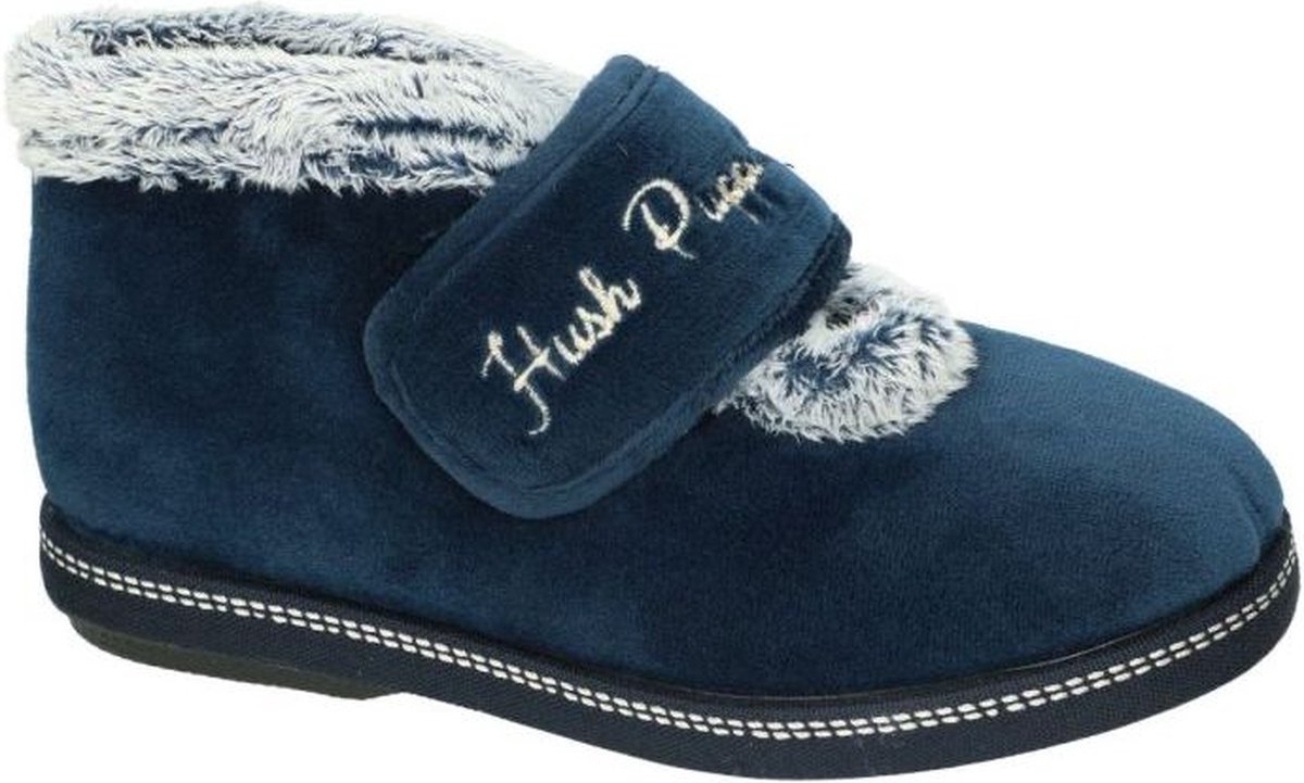 Hush Puppies -Dames - blauw donker - pantoffels - maat 42