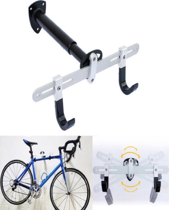 Fiets ophangsysteem voor 2 fietsen Fiets ophangsysteem voor 2 fietsen