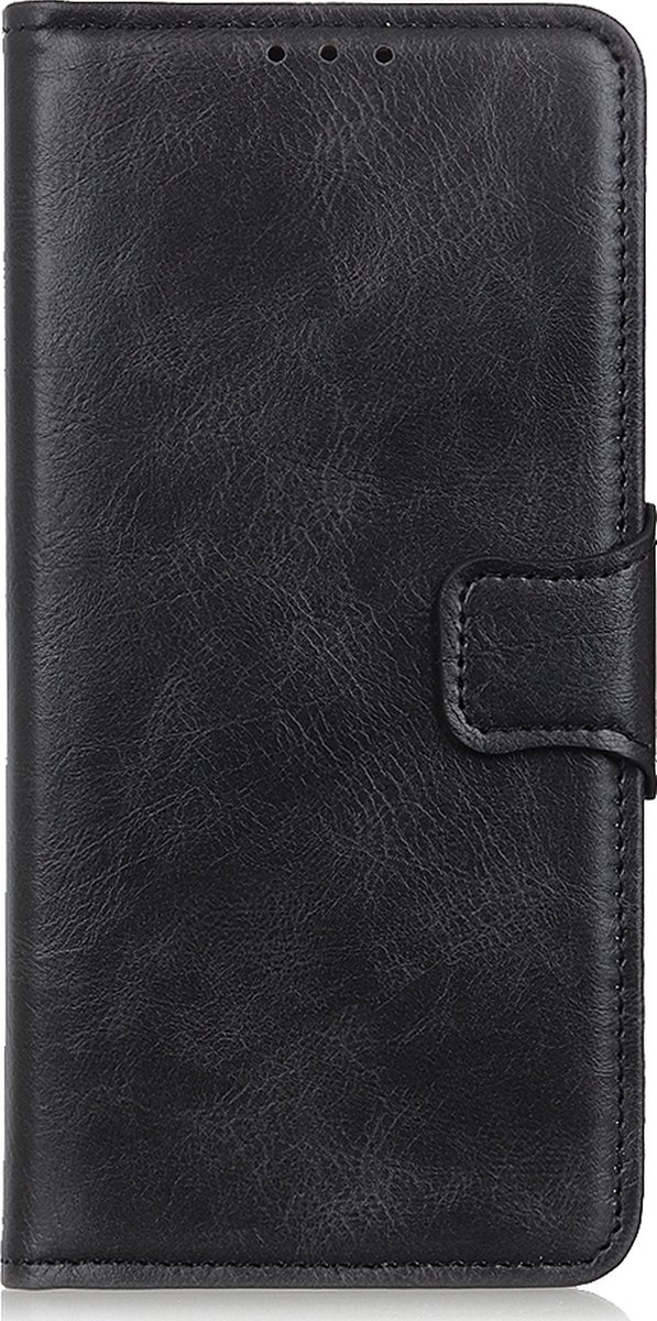 Mobigear Telefoonhoesje geschikt voor OnePlus Nord 3 Hoesje | Mobigear Classy Bookcase Portemonnee | Pasjeshouder voor 2 Pasjes | Telefoonhoesje voor Pinpas / OV Kaart / Rijbewijs - Zwart