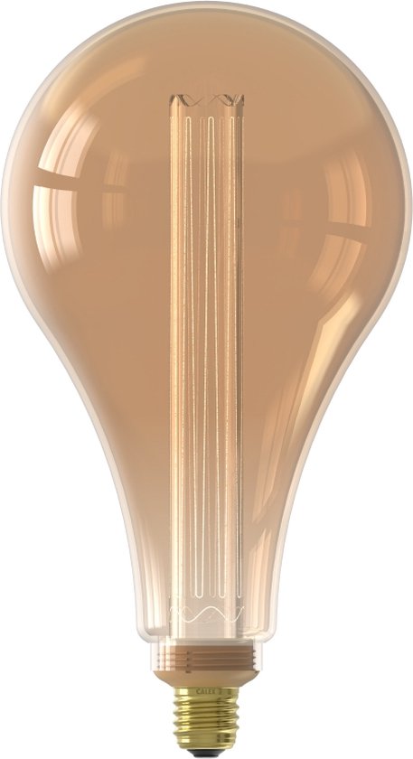 Calex Royal Series Osby LED Lamp - XXL Lichtbron Goud - E27 - 3.5W - Dimbaar