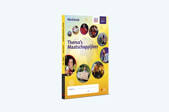 Thema's Maatschappijleer vmbo kgt 2023-2024 werkboek, Merijn Brada