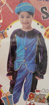 Costume Pete 6-8 ans violet avec bleu et chapeau Pete