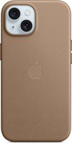 Apple FineWoven Case with MagSafe geschikt voor iPhone 15 - Taupe