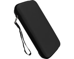 Hoesje Geschikt voor Nintendo Switch Lite Hoes Bescherm Case Hardcover Met Polsbandje - Hoes Geschikt voor Nintendo Switch Lite Case - Zwart