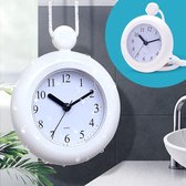 Horloge de Douche 5in1 (modèle 2022) - Horloge de salle de bain - Klok de salle de bain étanche - Horloge de Douche - Horloge de salle de bain - Horloge de Cuisine