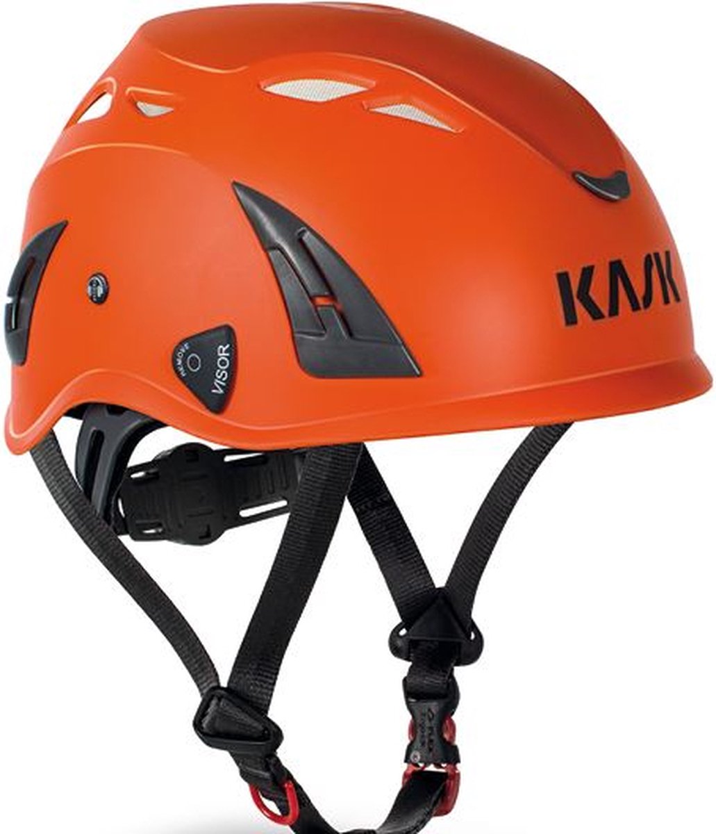 Kask Superplasma AQ - klimhelm voor industriële doeleindes oranje