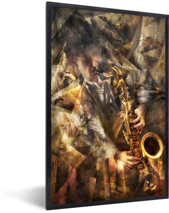 Fotolijst incl. Poster - Jazz - 20x30 cm - Posterlijst