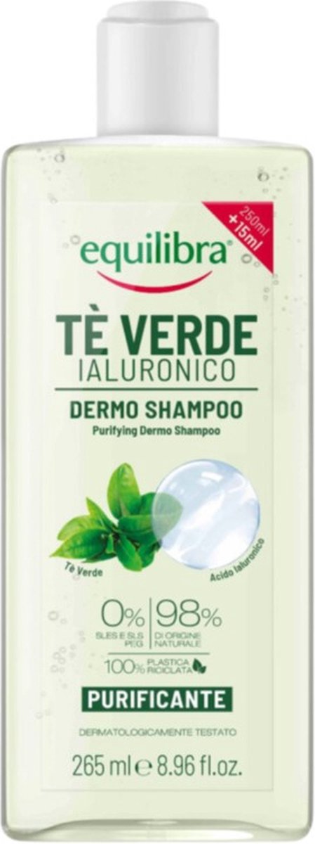 Purifying Dermo Shampoo zuiverende shampoo met groene thee en hyaluronzuur 265ml