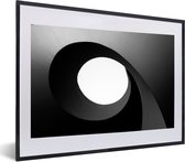 Retro krantenposter, zwart-wit, Wat als alles goed is?, inspirerende
