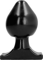 All Black Buttplug 19 x 11 cm - zwart