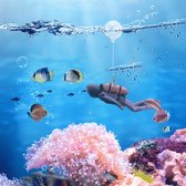 Aquarium decoratie - accessoires - duiker - drijvend - grappig