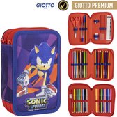 Sonic Prime Driedubbele Etui Giotto Premium - 44 stuks