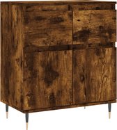 vidaXL-Dressoir-60x35x70-cm-bewerkt-hout-gerookt-eikenkleurig