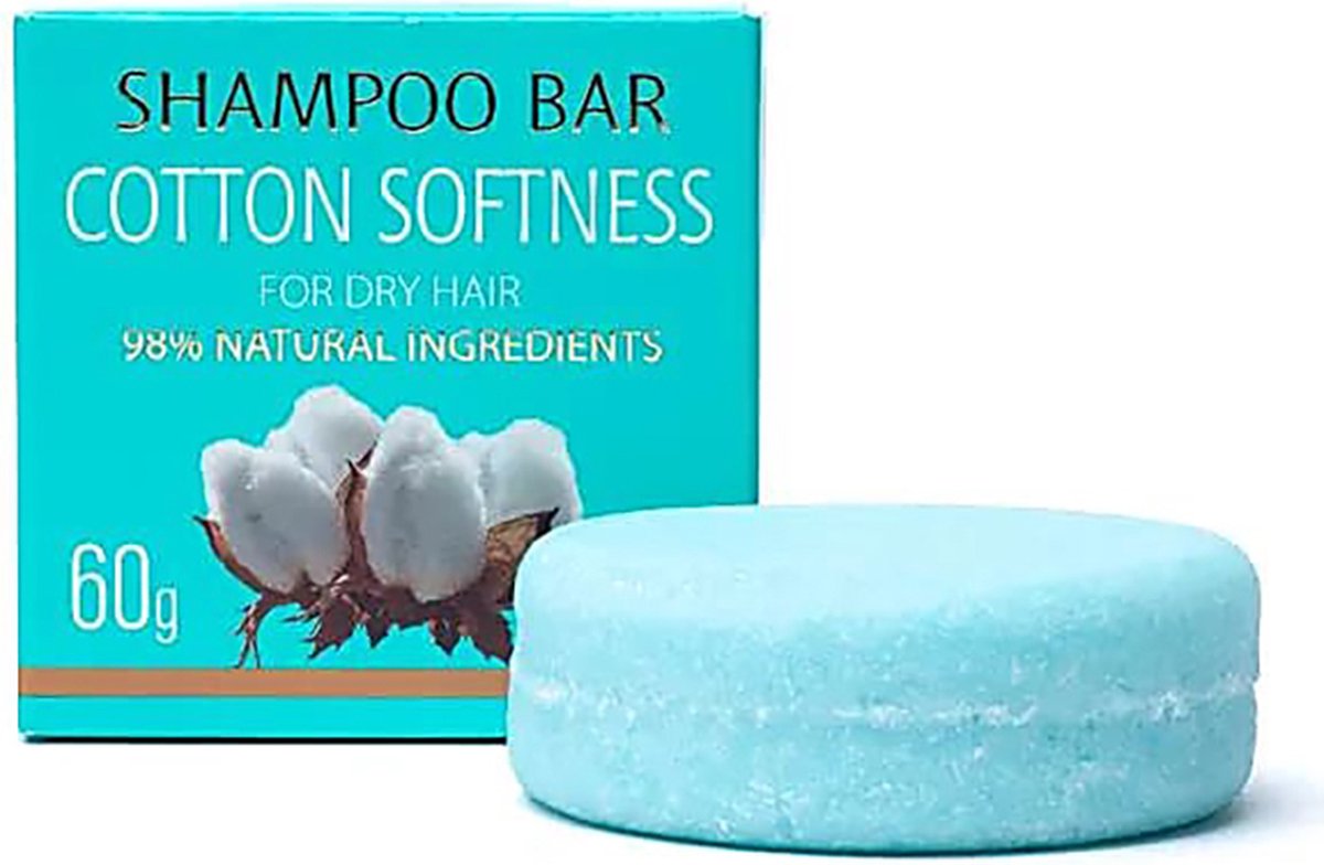 Natuurlijke shampoo bar cotton softness