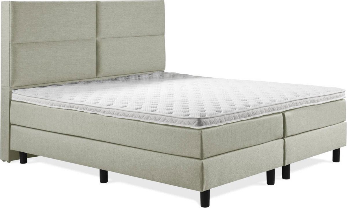 Boxspring Luxe 200x220 4 vlaks Groen