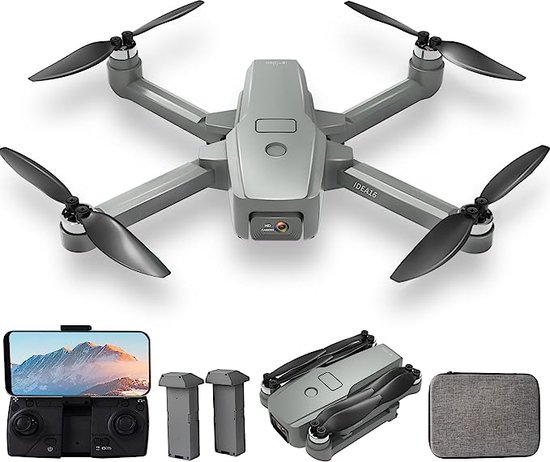 Drones Avec Caméra Pour Adultes - Mini Drone Avec 2 Batteries - Avec  Télécommande Et