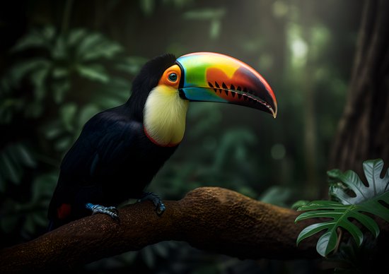 Extra grote A1 Toucan Poster (inclusief koker)