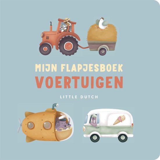 Little Dutch - Mijn flapjesboek - Voertuigen