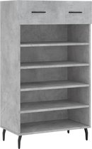 vidaXL-Schoenenkast-60x35x105-cm-bewerkt-hout-betongrijs