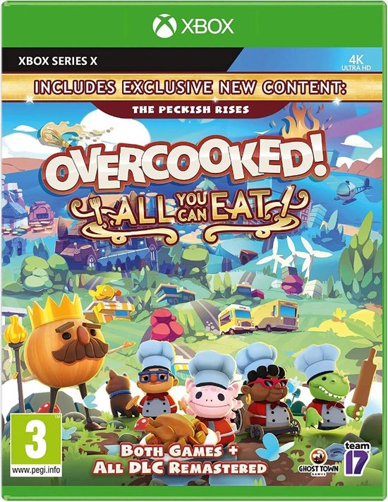 Team 17 Digital Overcooked! All You Can Eat (Xbox Series X)