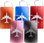 Kofferlabel - Bagagelabel - Reisaccessoire - Luggage Tag - Aluminium Label - Kleur: Alle kleuren! - Merk: BX Travel®