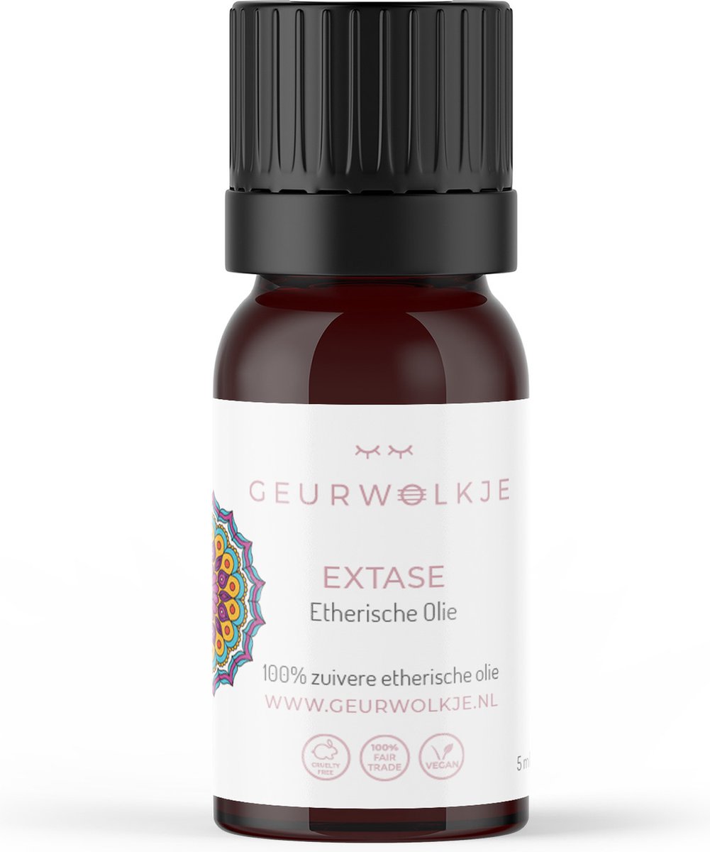 Goedkoopste Extase 100 etherische olie 5 ml Geurwolkje® Blend