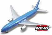 Maisto Boeing 777-200 1:300 Blauw/Zilver