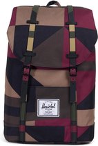 Herschel Supply Co. Retreat Backpack Windsor Wine Geo Maat 19.5l