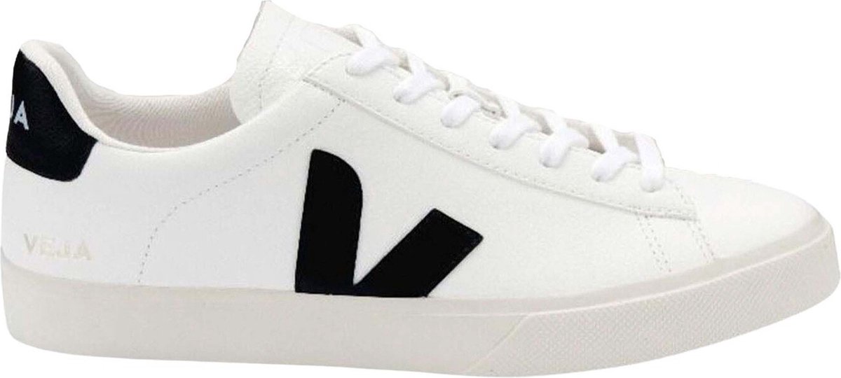 Leather Upper Sneakers - White