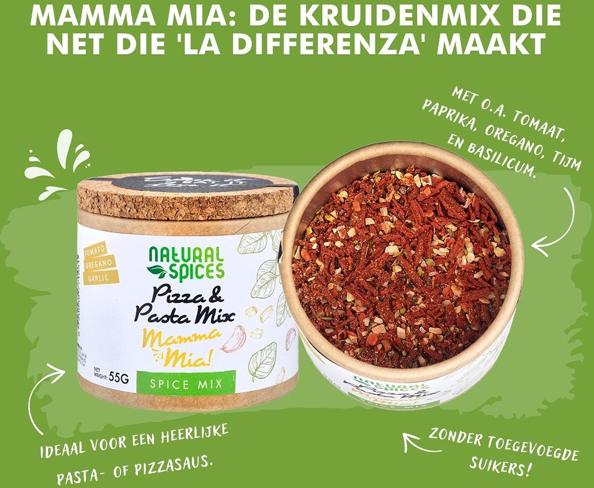 Mamma Mia! Sloppy Joe Mix – Mamma Mia! 100% Natural Food Products