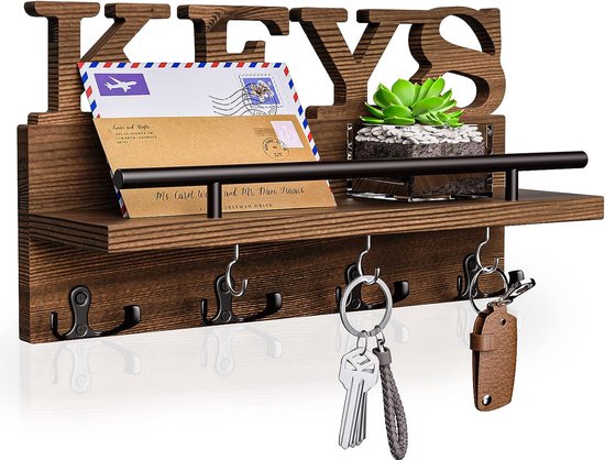 Porte-clés muraux : 16 idées et astuces pour des clés bien rangées