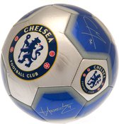 Chelsea voetbal handtekeningen Pride - Maat 5 - blauw/zilver