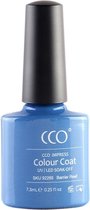 CCO Shellac - Gel Nagellak - kleur Barrier Reef 92265 - Blauw - Dekkende kleur - 7.3ml - Vegan