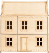 Petite Amélie Poppenhuis Kinderspeelgoed - Vanaf 3 jaar - 71x64x28 cm - Hout