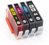 Inktcartridge Geschikt voor HP 364XL / 364 | Multipack van 4 stuks