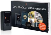 GPS Tracker voor kinderen en ouderen - inclusief SOS noodknop - Batterijcapaciteit van 14 dagen (in standby modus) - Topklasse technologie