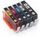 Inktcartridge Geschikt voor HP 364XL / 364 | Multipack van 5 stuks